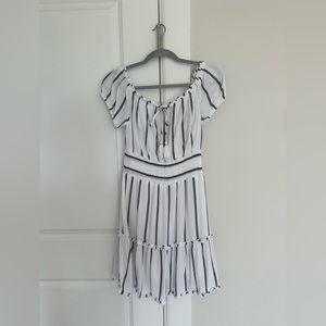 american eagle off the shoulder mini dress